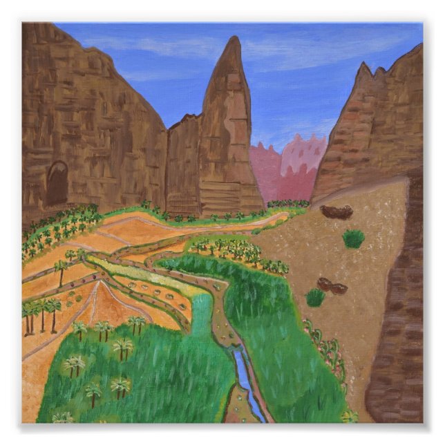 Tabuk, Saudi Arabia print  (Front)