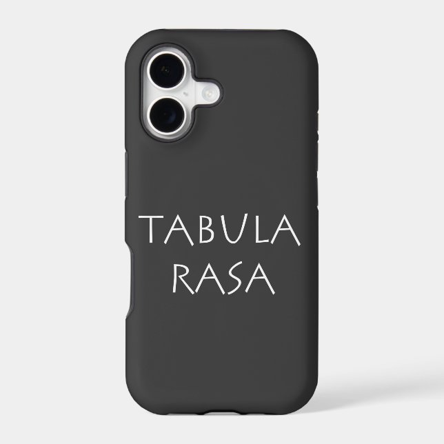 Tabula rasa iphone case (Back)