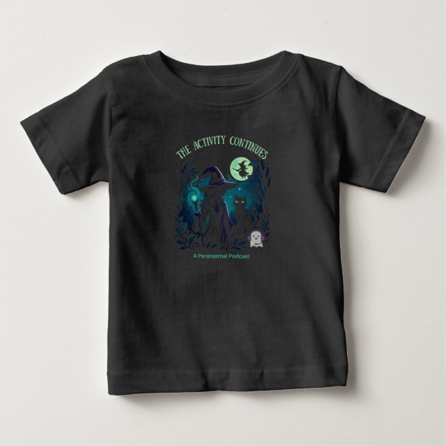 TAC Toddler T- Witchy - DARK Baby T-Shirt (Front)