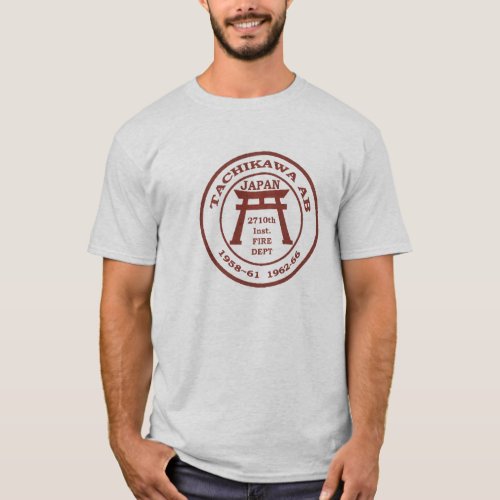 Tachikawa AB Fire Dept T_Shirt