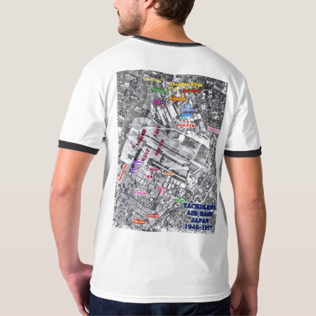 Tachikawa Air Base Japan Military BratT-Shirt T-Sh T-Shirt (Back Full)