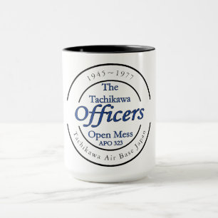 Tachikawa Air Base Japan Officers Club Mug