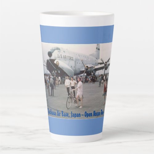 Tachikawa Air Base Japan _ Open House Latte Mug