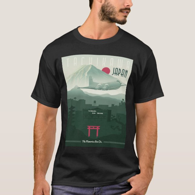 Tachikawa Air Base Japan T-Shirt (Front)