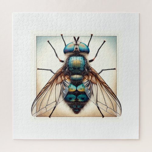 Tachinid Fly 040624IREF109 _ Watercolor Jigsaw Puzzle