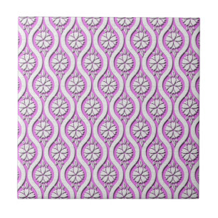 Tachiwaku with cherry blossoms japanese pattern ceramic tile