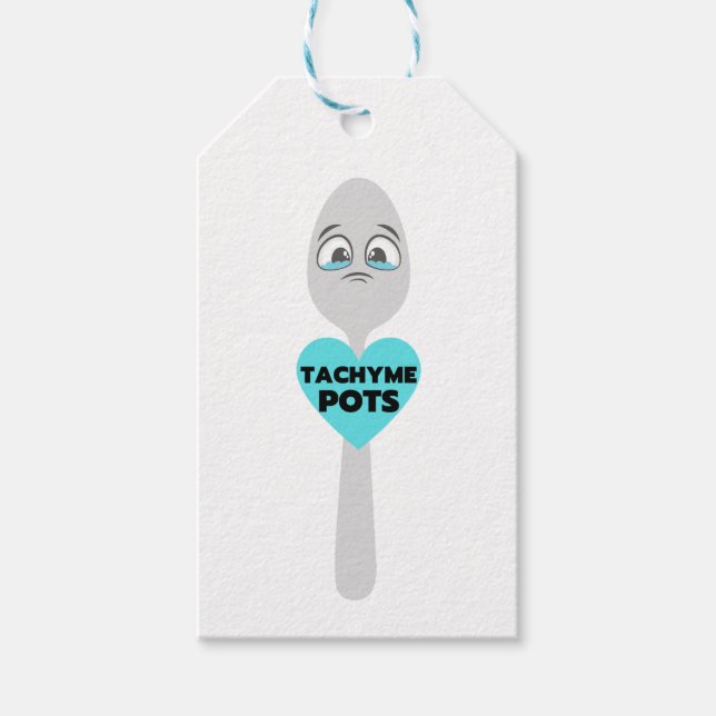 Tachy Me Spoon Gift Tag (Front)