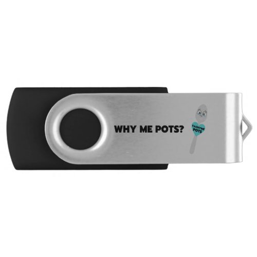 Tachy Me Spoon USB Swivel Flash Drive