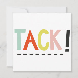 TACK! Colors Card