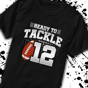Tackle 12th Birthday 12 Years Couples Anniversary T-Shirt