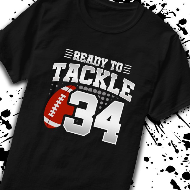Tackle 34th Birthday 34 Years Couples Anniversary T-Shirt (Creator Uploaded)