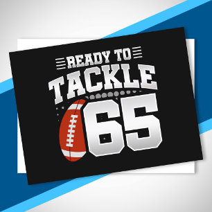 Tackle 65th Birthday 65 Years Couples Anniversary Postcard