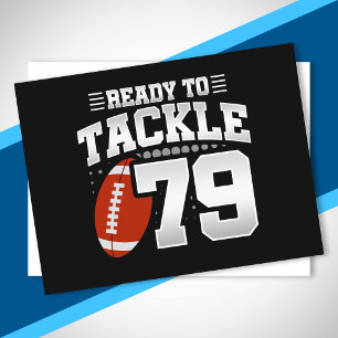 Tackle 79th Birthday 79 Years Couples Anniversary Postcard