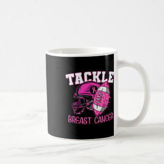 Tackle Breast Cancer Awareness American Football P Coffee Mug