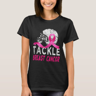 Tackle Breast Cancer Awareness Survivor Football O T-Shirt