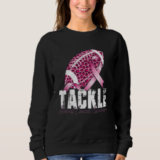 Tackle Breast Cancer Shirt Warrior Ribbon Football