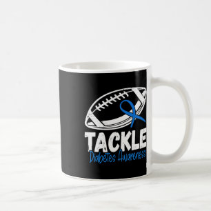 Tackle Diabetic Blue Diabetes Type 1 Awareness War Coffee Mug