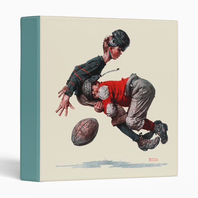 Tackled 3 Ring Binder (Front/Spine)