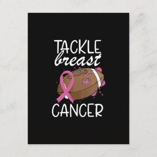 TackleTackl Cancer Breast Cancer Awareness Ribbon Enclosure Card