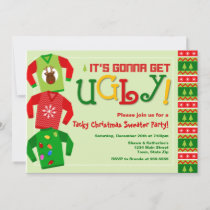 Tacky Christmas Sweater Party Invitation