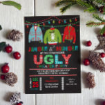 Tacky Ugly Sweater Christmas Party Invitation<br><div class="desc">Invite your guests to jingle and mingle with this this tacky ugly sweater Christmas party invite!</div>