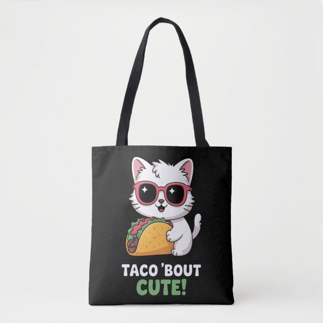 Taco 'About Cute Kitten  Tote Bag (Front)
