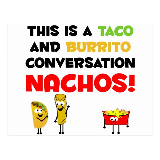 Taco and Burrito Business Postcard | Zazzle.com