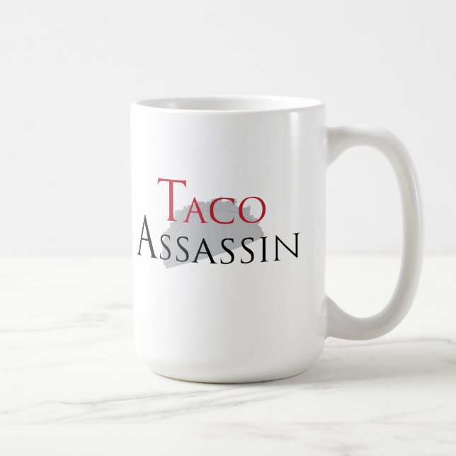 Taco Assassin Mug (Right)
