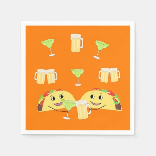 Taco Bar Paper Napkins