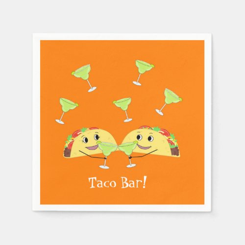 Taco Bar Paper Napkins