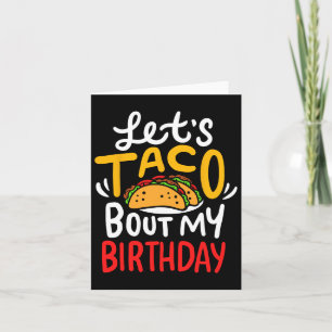 Taco Birthday Cinco De Mayo Card