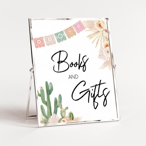 Taco Bout A Baby Boho Baby Shower Books and Gifts Poster