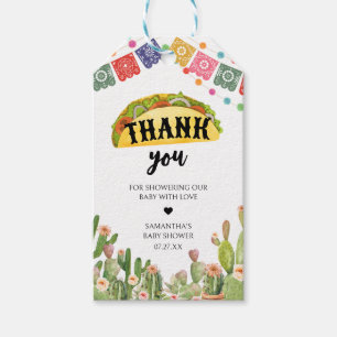 Taco Bout A Baby Fiesta Baby Shower Favor Tags