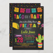 Taco Bout a Baby Fiesta Baby Shower Invitation (Front/Back)