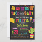 Taco Bout a Baby Fiesta Baby Shower Invitation
