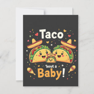 Taco Bout a Baby Pregnancy Announcement 