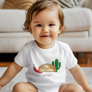 Taco 'Bout a Baby Shower Fiesta Personalized Bodysuit