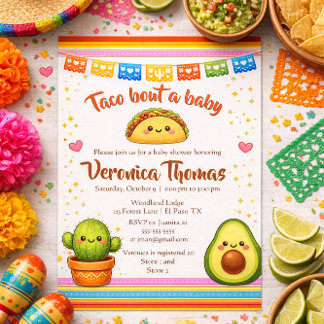 Taco bout a Baby Shower Invitation
