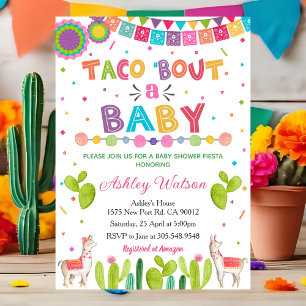 Taco 'Bout a Baby Shower Invitation Fiesta Invite
