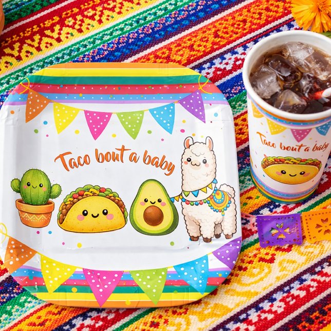 Taco bout a Baby Shower Paper Cups (Creator Uploaded)