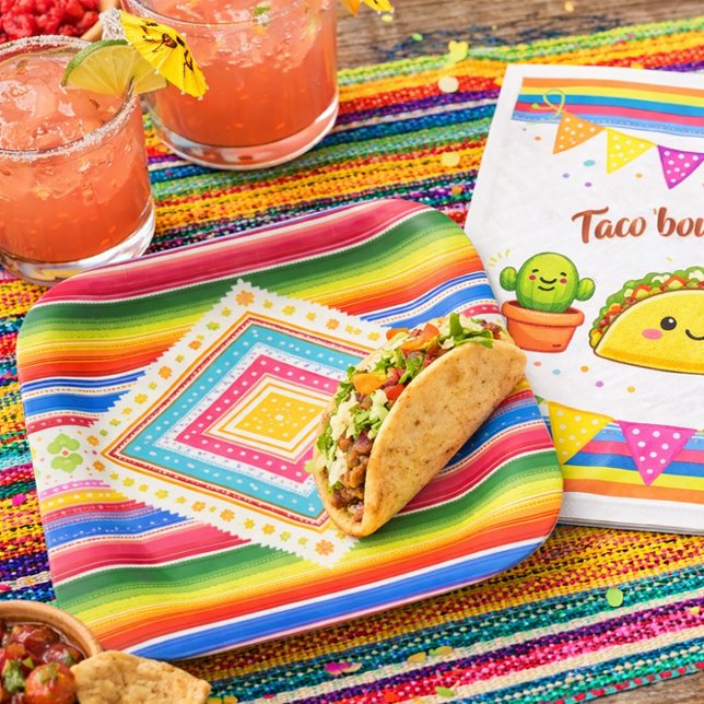 Taco bout a Baby Shower Paper Plates (Creator Uploaded)