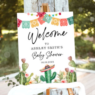Taco Bout a Baby Welcome Sign Shower Mexican