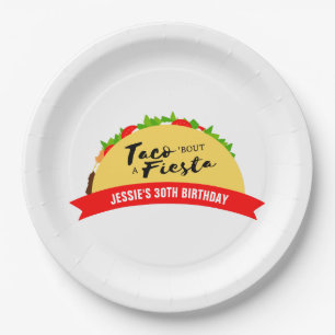 Taco 'Bout A Fiesta Paper Plates