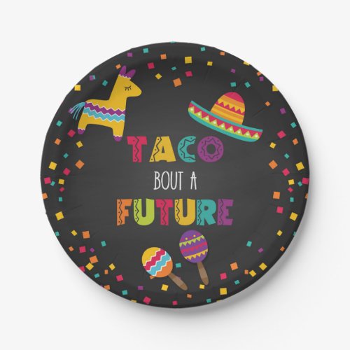 Taco Bout a Future Fiesta Graduation Plate