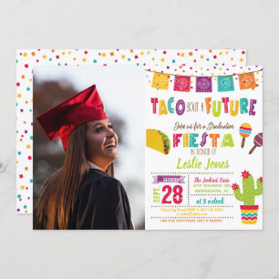Taco Bout a Future Graduation Invitation Photo WH