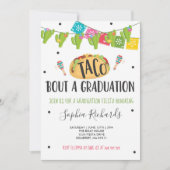 Taco 'Bout A Graduation Fiesta Graduation Party Invitation (Front)