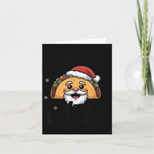 Taco ‘bout A Merry Christmas Food Puns Mexican San Card