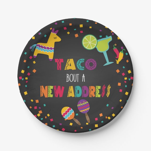 Taco Bout a New Address Plate (Front)