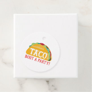 Taco Bout a Party Favor Tag