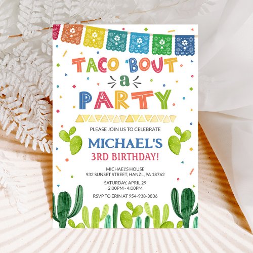 Taco bout a party invitation
